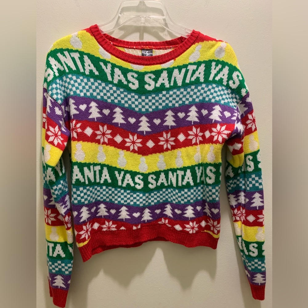 Derek Heart Snowman Crewneck Sweater